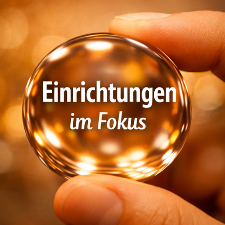 Glaskugel mit Schriftzug Einrichtungen im Fokus – ADHS-Teamschulung für Kitas und Schulen im Raum Nürnberg und Nürnberger Land